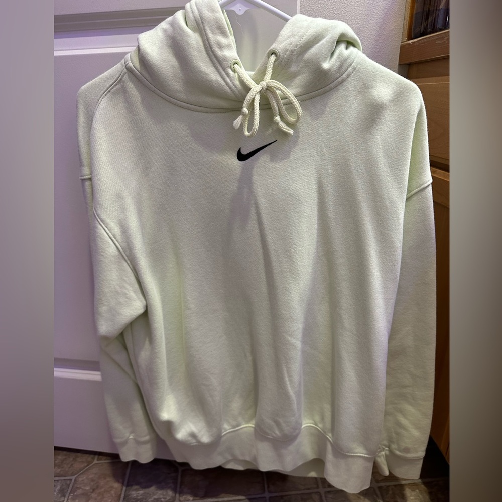 Lime green Nike sweatshirt